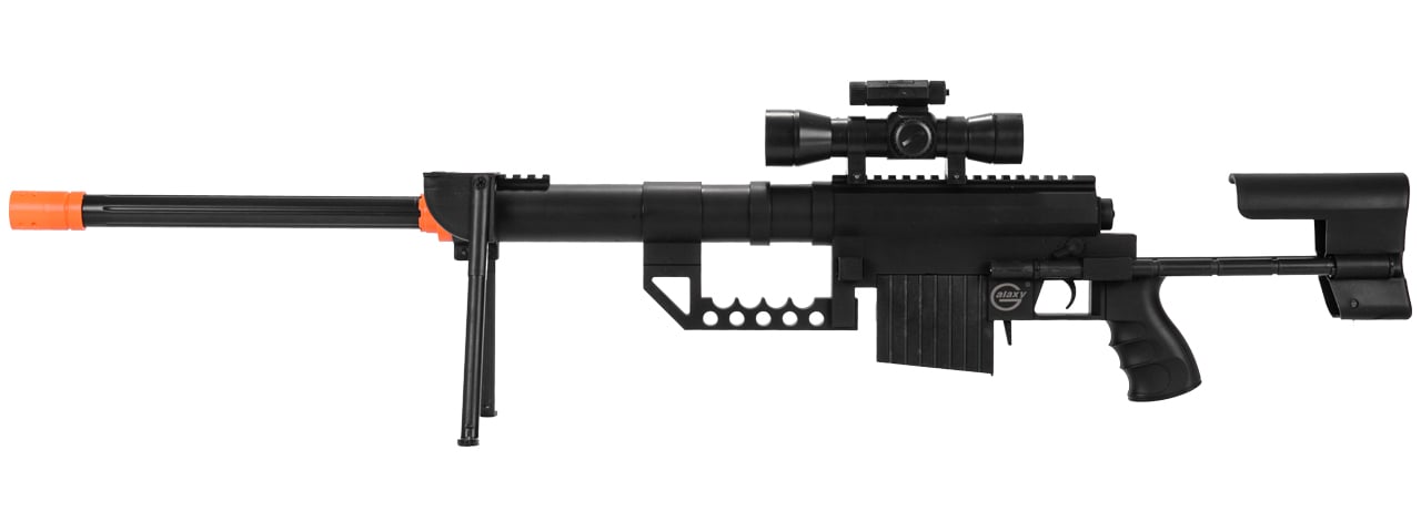 Dark Ops Airsoft 330 FPS Airsoft Sniper Rifle Gun - Tactical Setup