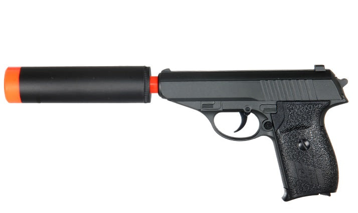 Full Metal Airsoft Handgun bbs Pistol With Silencer