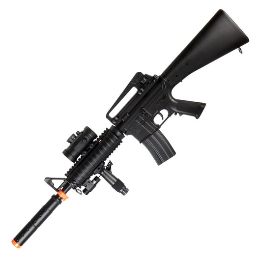 Double Eagle FPS-200 Electric Airsoft Assault RIS AEG Rifle