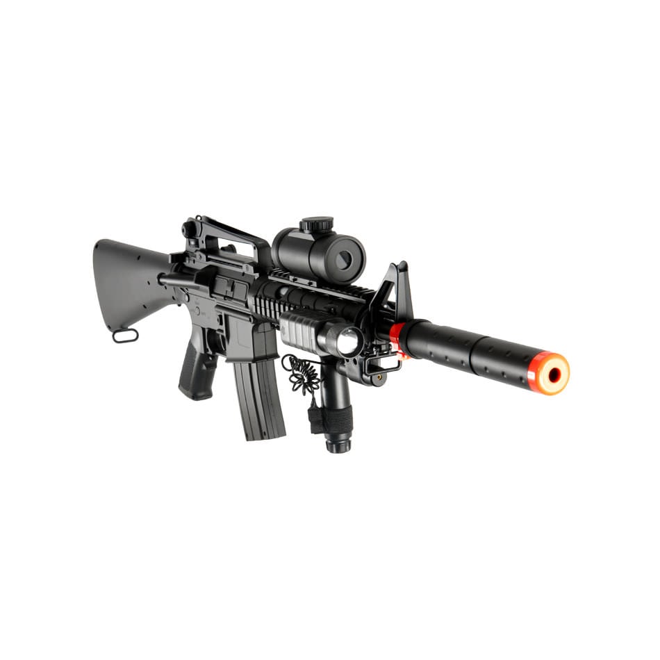 Double Eagle FPS-200 Electric Airsoft Assault RIS AEG Rifle