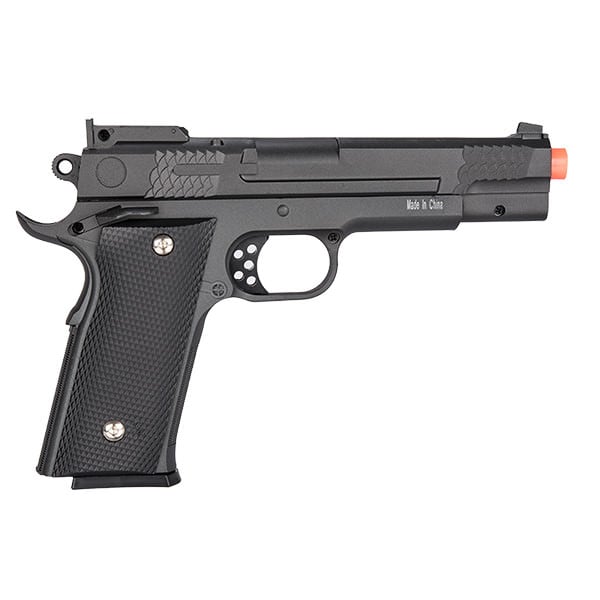 Full Metal Airsoft Spring Hand Gun with Quick Release Holster