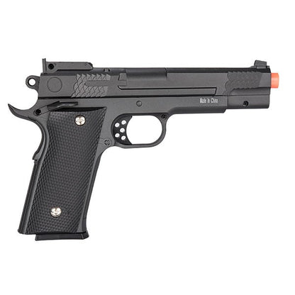 Full Metal Airsoft Spring Hand Gun with Quick Release Holster