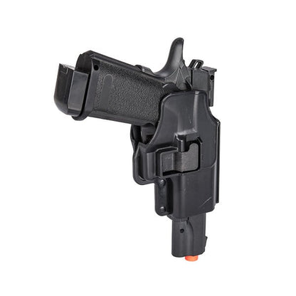 G6H M1911 1911 A1 Metal Airsoft Spring Pistol with Quick Release Holster