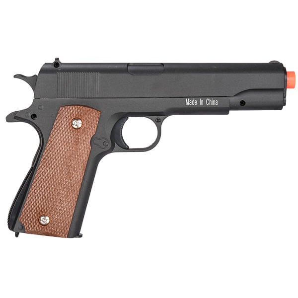 1911 Replica Airsoft Spring Pistol Metal with Quick Release Holster