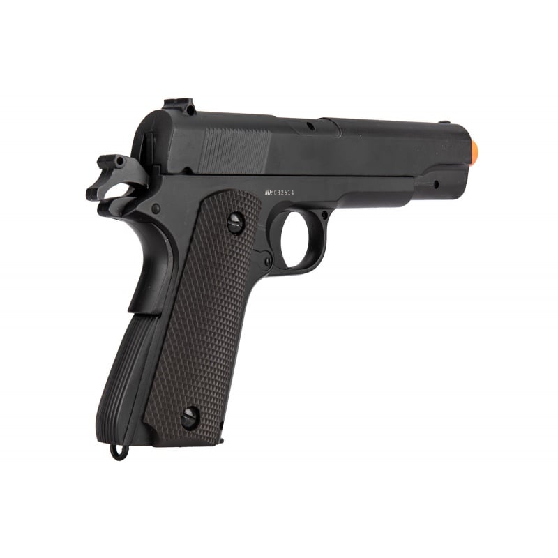 Double Bell 1911 WWII Metal Body Airsoft Spring Pistol