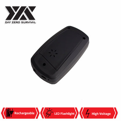 DZS Key Fob Stun Gun With Personal Alarm And LED Flashlight