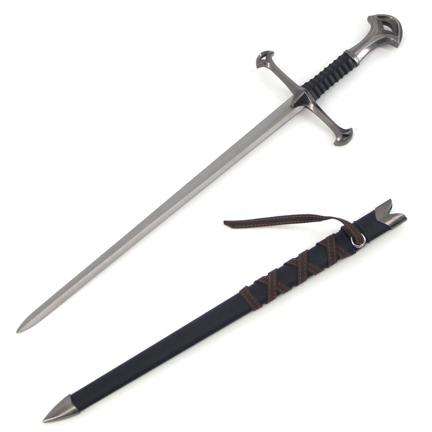 24.5 Inch Kings Short Sword with Scabbard