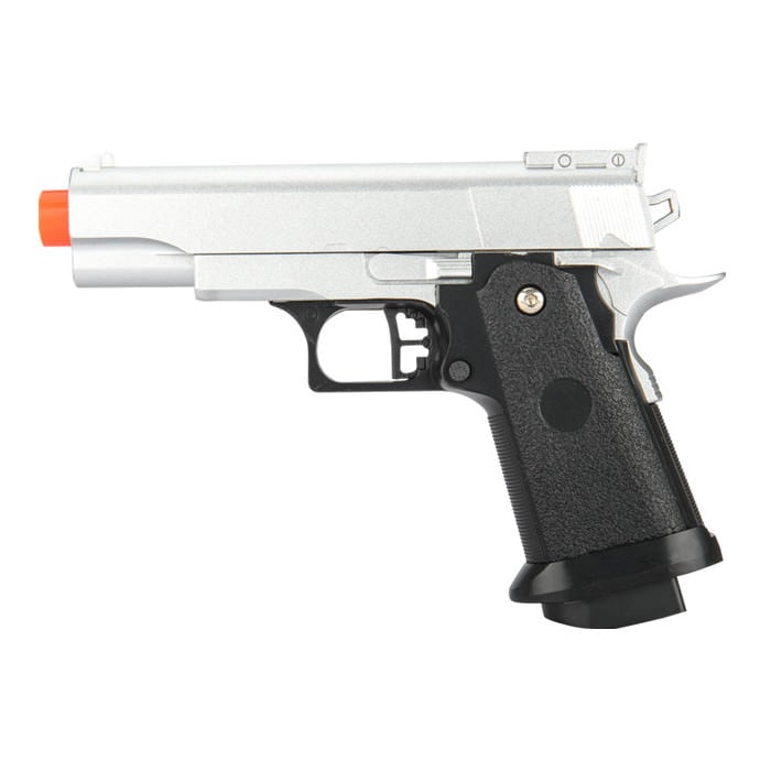 Full Metal Silver Spring 1911 Airsoft Pistol
