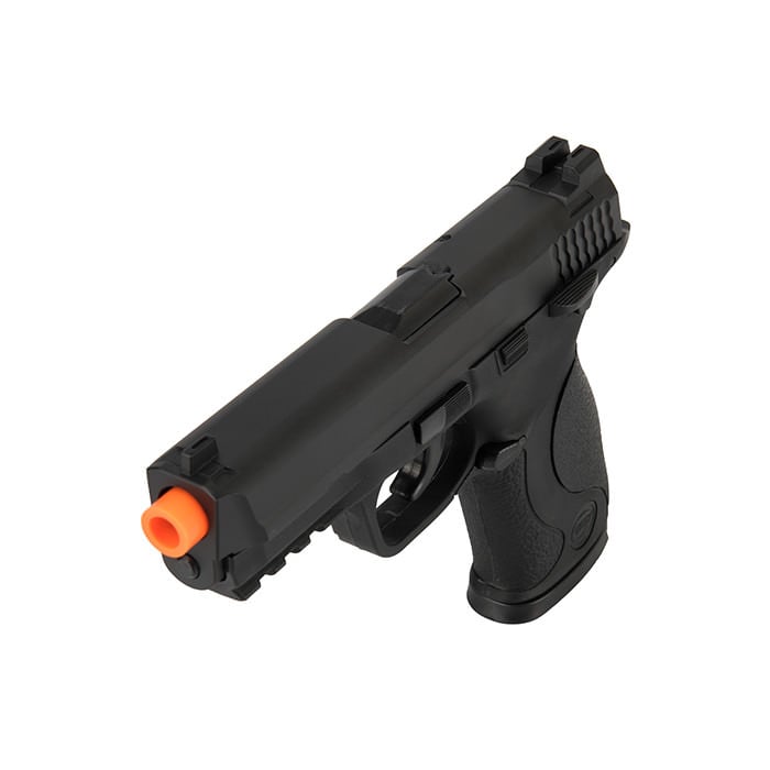 Metal Slide Full Size Airsoft Spring Pistol Black 220 FPS