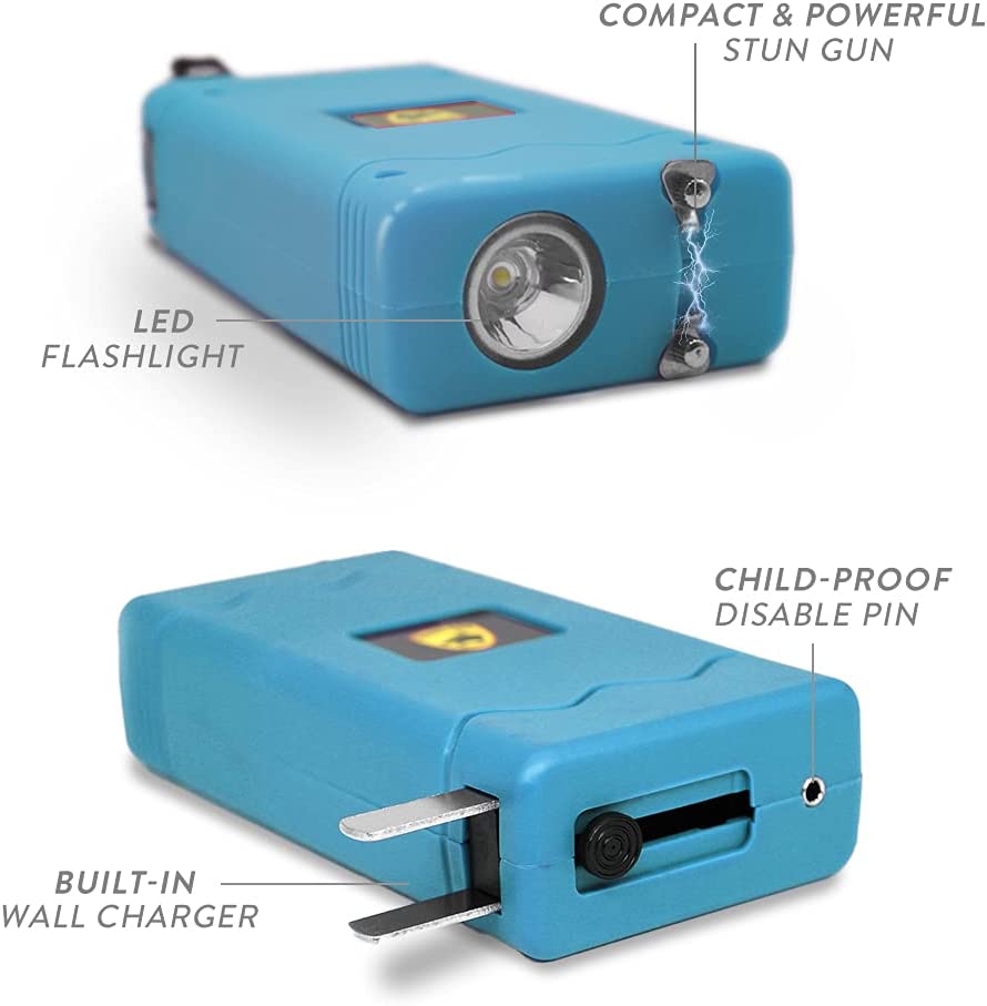 Disabler 25 Million Volt Rechargeable Stun Gun Flashlight