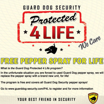 Self Defense 2 oz OC 18% Glow In The Dark Twist-Top Pepper Spray