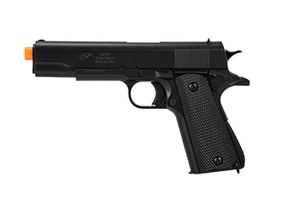 Double Eagle Heavyweight Airsoft Spring Pistol with Lanyard Loop
