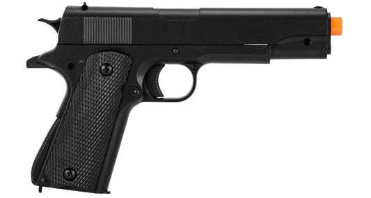 Double Eagle Heavyweight Airsoft Spring Pistol with Lanyard Loop