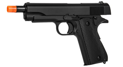 Double Eagle Heavyweight Airsoft Spring Pistol with Lanyard Loop