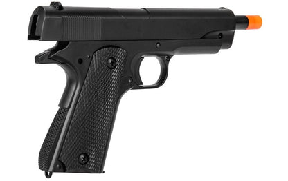 Double Eagle Heavyweight Airsoft Spring Pistol with Lanyard Loop