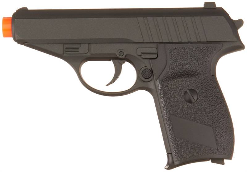 Spring Pistol Metal Body and Slide Sub-Compact Pocket HandGun 220 FPS