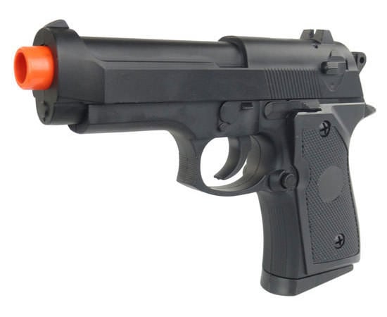 Compact Tactical FPS-225 Metal Spring Airsoft Pistol