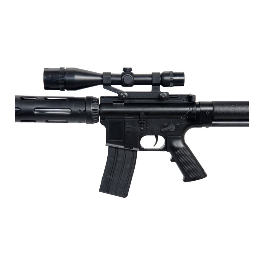 FPS-280 Rifle and FPS-120 Pistol Spring Airsoft Guns Combo Pack