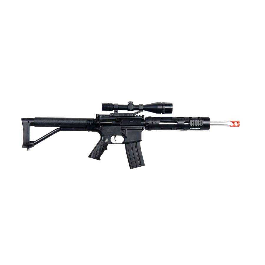 FPS-280 Rifle and FPS-120 Pistol Spring Airsoft Guns Combo Pack