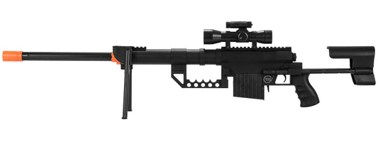 Dark Ops Airsoft 330 FPS Airsoft Sniper Rifle Gun - Tactical Setup