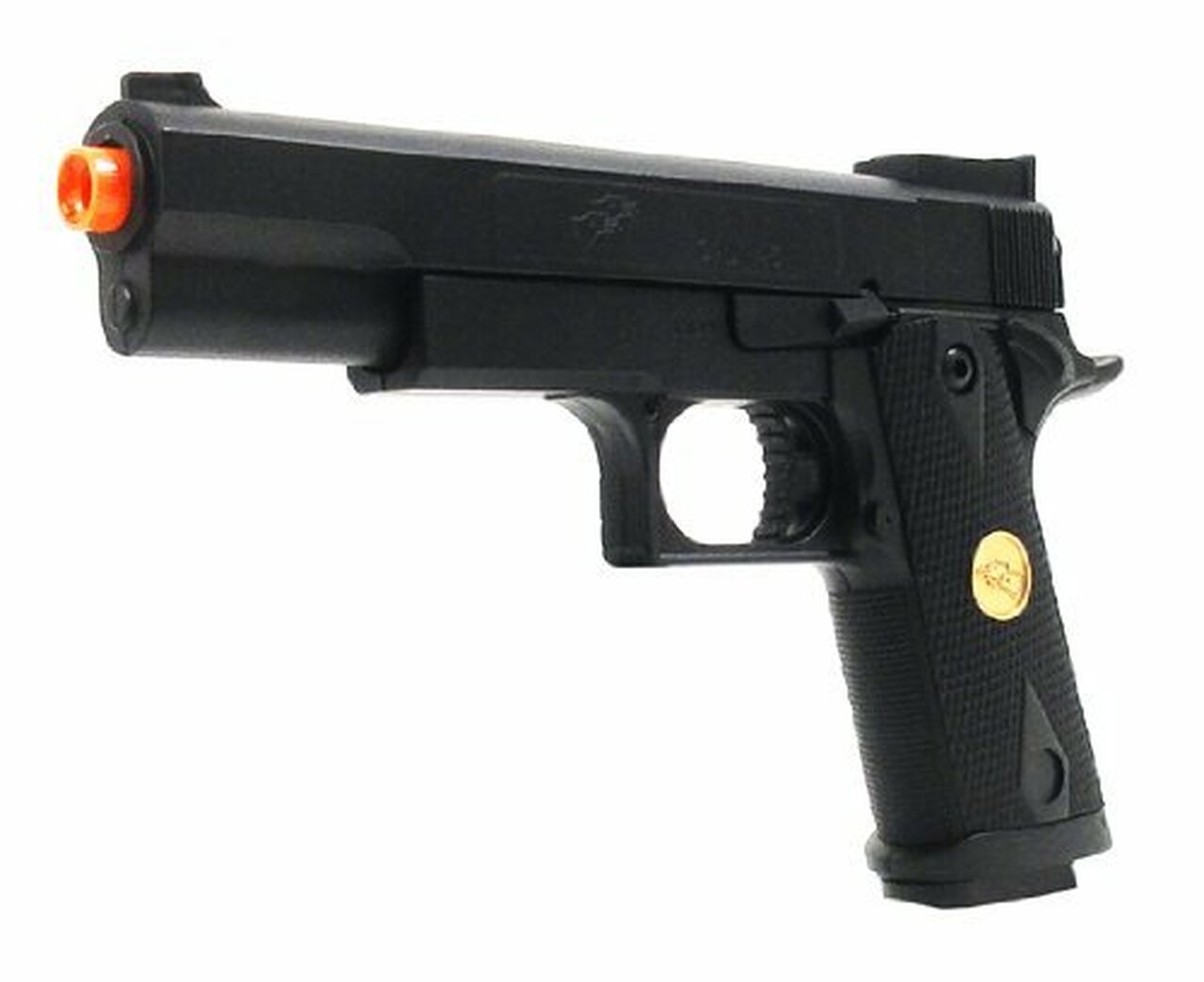 Double Eagle Delta Force Tactical Full Size Airsoft Spring Pistol