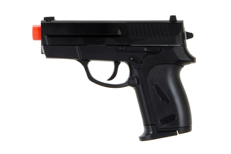CYMA Full Metal Spring Airsoft Pistol Black